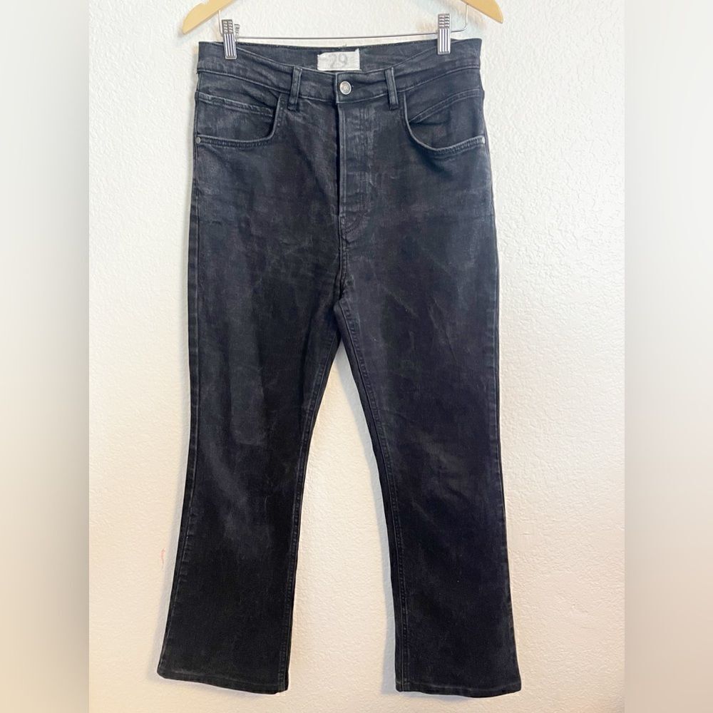 We the Free x Free People Straight Jeans, Faded Black, Size 29 - Picture 2 of 7
